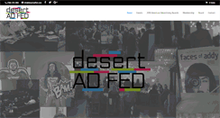 Desktop Screenshot of desertadfed.org