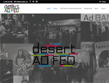 Tablet Screenshot of desertadfed.org
